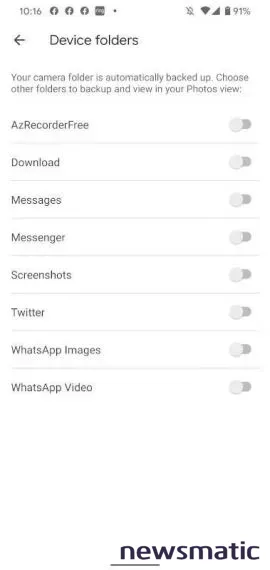 Cómo agregar carpetas de dispositivo a la configuración de respaldo en la nube de Google Drive - Nube | Imagen 4 Newsmatic