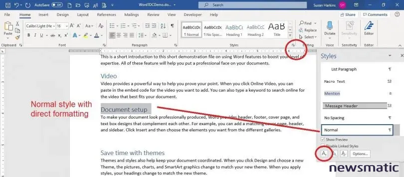 Cómo utilizar la función de tabla de contenido en Microsoft Word - Software | Imagen 5 Newsmatic