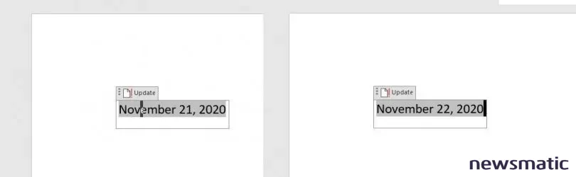 Cómo insertar fechas dinámicas en un documento de Microsoft Word - Software | Imagen 3 Newsmatic