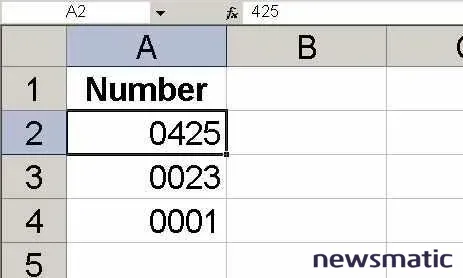 Cómo mostrar ceros principales en Excel: guía paso a paso - Software | Imagen 4 Newsmatic