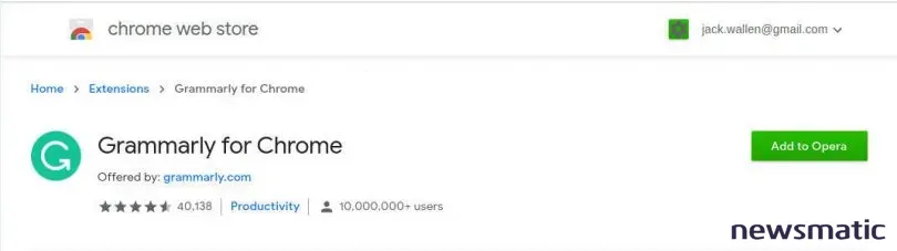 Cómo instalar extensiones de Chrome en Opera: Guía paso a paso - Software | Imagen 3 Newsmatic