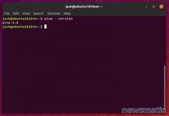 Cómo instalar Wine 4.0 en Ubuntu y ejecutar aplicaciones de Windows en Linux - Software | Imagen 2 Newsmatic