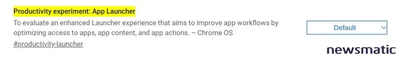 Cómo habilitar el nuevo lanzador de productividad en Chromebook - Nube | Imagen 1 Newsmatic