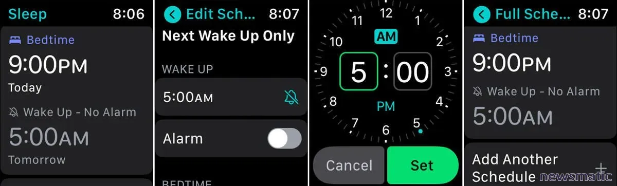 Cómo usar el rastreador de sueño en tu Apple Watch para mejorar tu descanso - Móvil | Imagen 1 Newsmatic