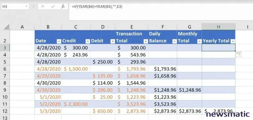 Cómo calcular subtotales condicionales en una hoja de ingresos de Excel - Software | Imagen 4 Newsmatic