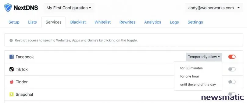 Cómo configurar y optimizar NextDNS para un mejor rendimiento de DNS - Redes | Imagen 1 Newsmatic