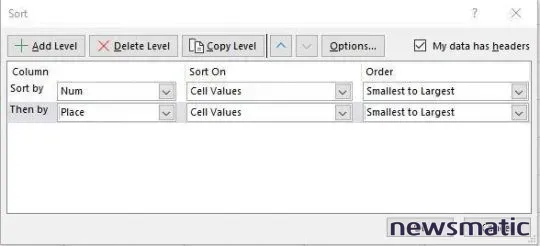 Cómo ordenar datos en Excel: consejos y atajos para organizar tus hojas de cálculo - Software | Imagen 3 Newsmatic