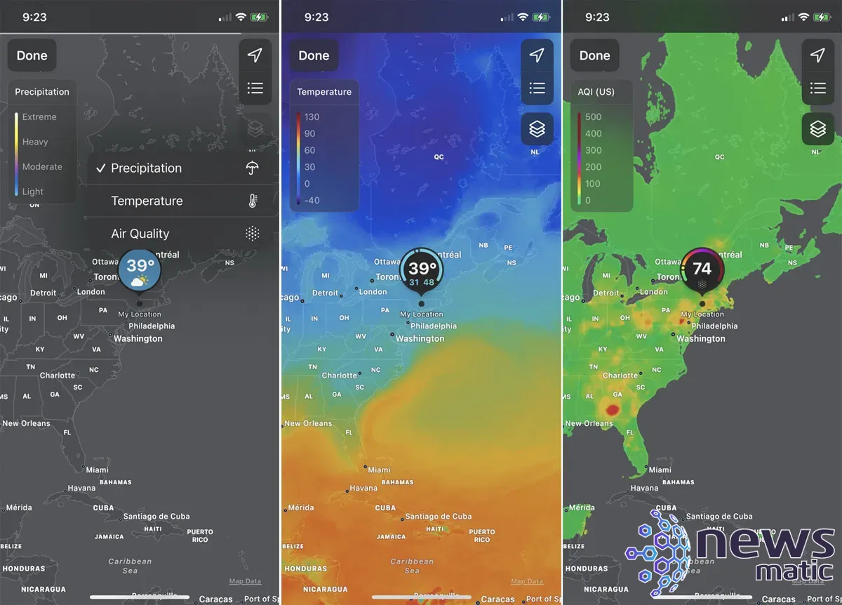Cómo usar la aplicación de clima de Apple en tu iPhone - Móvil | Imagen 6 Newsmatic