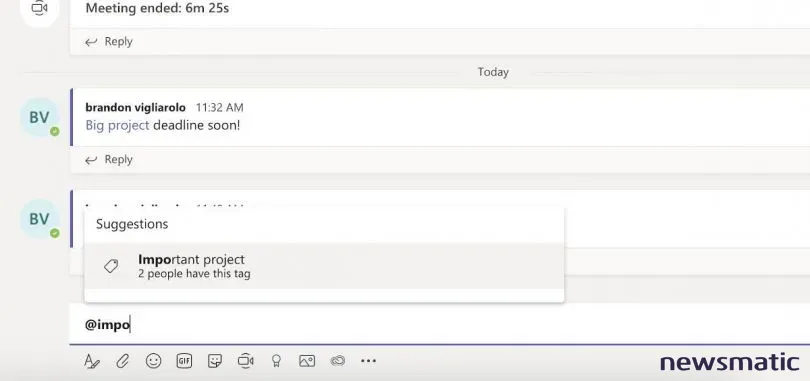 Cómo crear y utilizar etiquetas en Microsoft Teams para una comunicación más fácil - Software | Imagen 2 Newsmatic