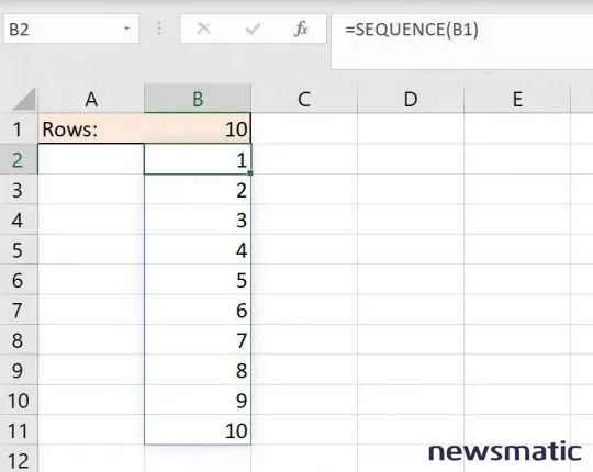 Cómo crear y mantener fácilmente una secuencia de fechas en Excel gracias a SEQUENCE() - Software | Imagen 1 Newsmatic