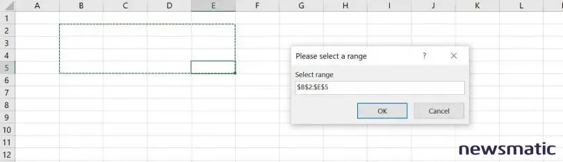 Cómo seleccionar un rango en Excel utilizando la función InputBox de VBA - Software | Imagen 2 Newsmatic