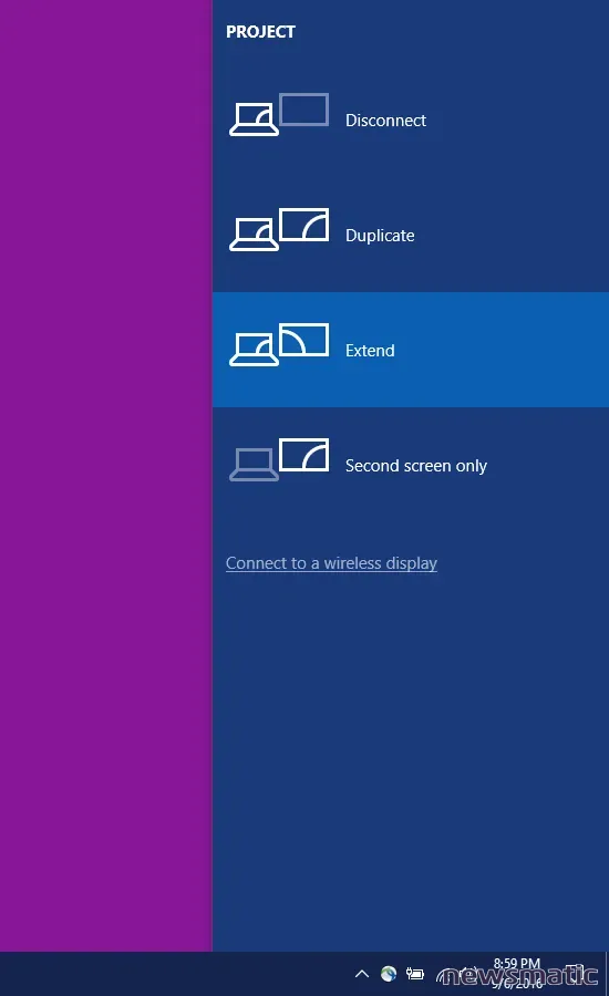 Cómo configurar una conexión inalámbrica de varios monitores en Windows 10 - Software | Imagen 8 Newsmatic