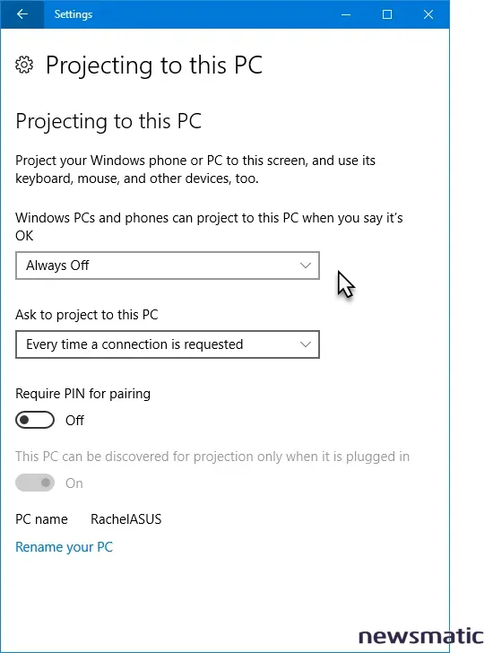 Cómo configurar una conexión inalámbrica de varios monitores en Windows 10 - Software | Imagen 2 Newsmatic