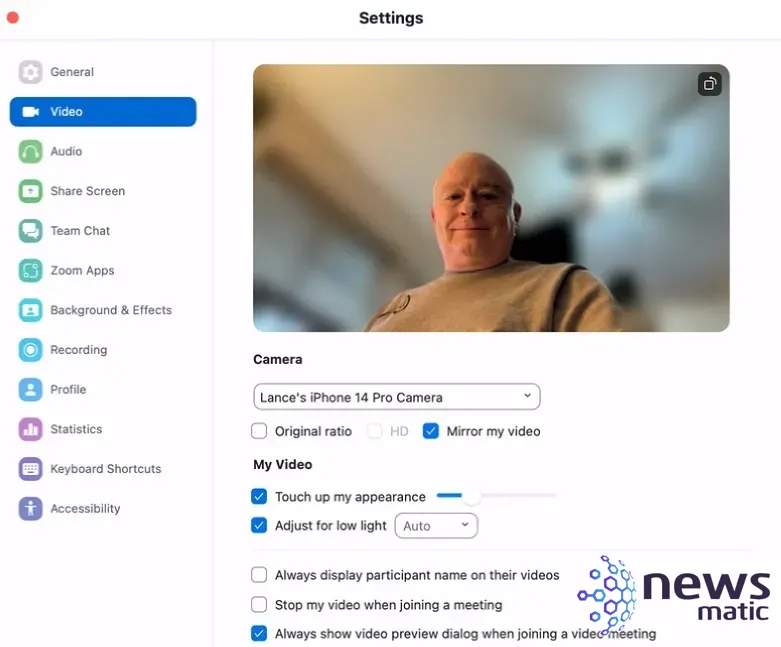 Cómo convertir tu iPhone en una webcam en macOS Ventura - Móvil | Imagen 5 Newsmatic
