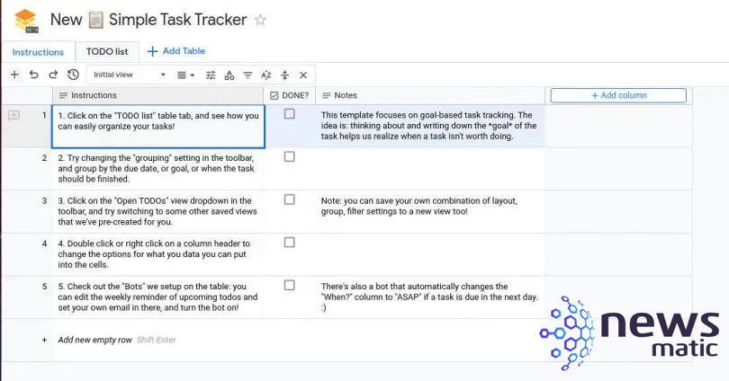 Domina tus datos con Google Tables: visualiza y gestiona de forma innovadora - Nube | Imagen 2 Newsmatic