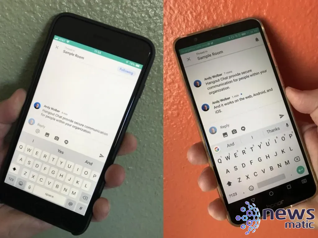 Hangouts Chat: La herramienta de chat empresarial de Google para colaborar en G Suite - Software | Imagen 5 Newsmatic