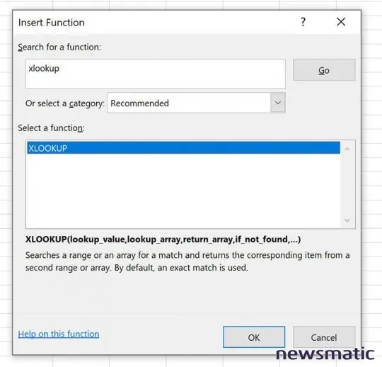 Cómo utilizar la función XLOOKUP en Excel para búsquedas más flexibles y eficientes - Software | Imagen 1 Newsmatic