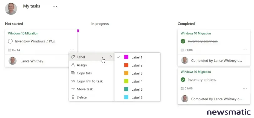 Cómo usar Microsoft Planner para gestionar proyectos y tareas - Software | Imagen 6 Newsmatic