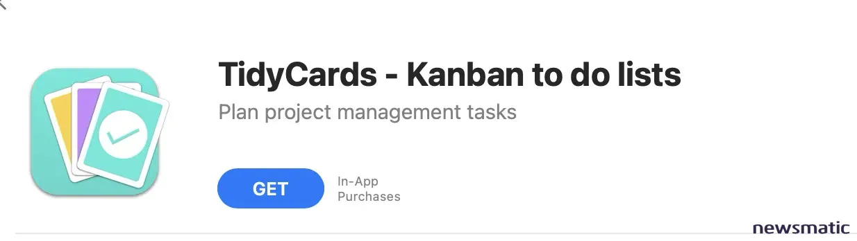 TidyCards: Una herramienta de kanban simple y elegante para macOS - Software | Imagen 2 Newsmatic