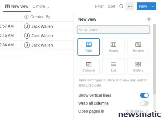 Cómo crear una vista de tablero en Notion para la gestión de proyectos - Software | Imagen 4 Newsmatic