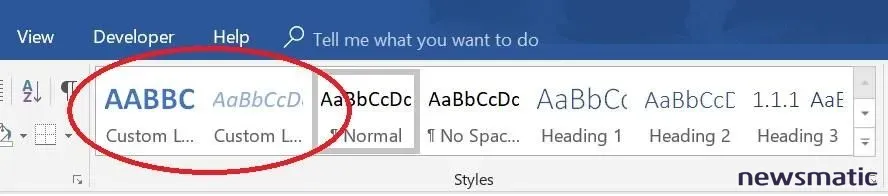 Cómo vincular estilos de texto personalizados a listas multinivel en Word 2016 - Software | Imagen 2 Newsmatic