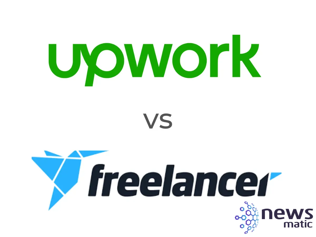 ¡Batalla de gigantes! Upwork vs Freelancer.com: Comparación 2023 - Software | Imagen 1 Newsmatic