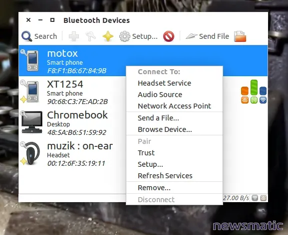 Cómo compartir archivos entre tu dispositivo Android y tu escritorio a través de Bluetooth - Móvil | Imagen 5 Newsmatic