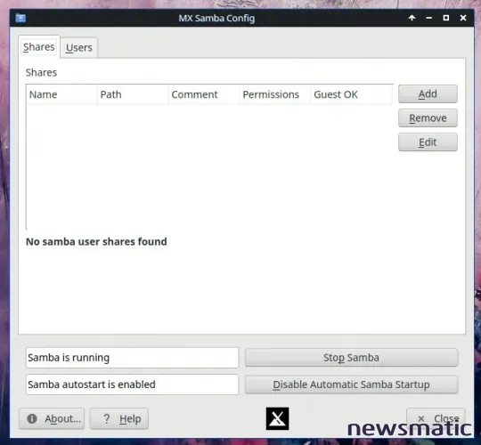 Cómo compartir carpetas con Samba en MX Linux - Redes | Imagen 3 Newsmatic