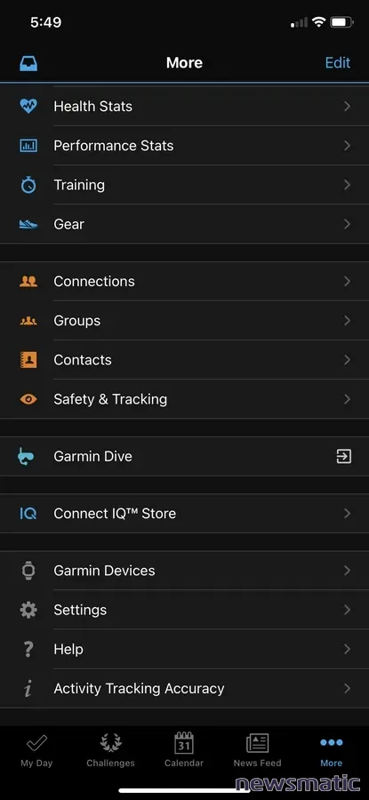 Cómo compartir datos de Garmin con amigos y familiares usando tu iPhone - Móvil | Imagen 4 Newsmatic