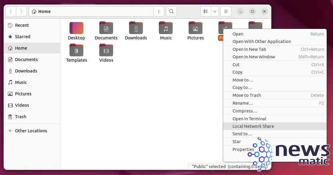 Cómo compartir un directorio en la LAN usando Ubuntu 22.04 (Jammy Jellyfish) - Software | Imagen 2 Newsmatic