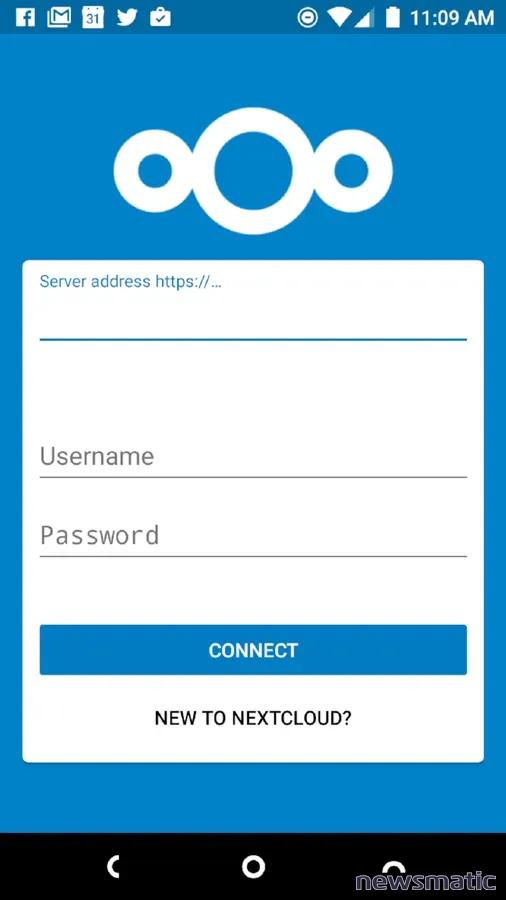 Cómo instalar y conectar la aplicación Nextcloud en Android - Nube | Imagen 1 Newsmatic