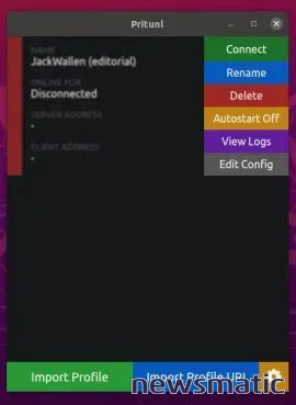 Cómo instalar el cliente Pritunl en Ubuntu Desktop 21.04 y conectarlo al servidor - Seguridad | Imagen 4 Newsmatic
