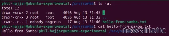 Cómo instalar y configurar Samba en Linux para compartir archivos y carpetas - Redes | Imagen 4 Newsmatic
