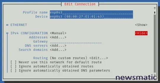 Cómo configurar una dirección IP estática en Rocky Linux 9 - Desarrollo | Imagen 4 Newsmatic