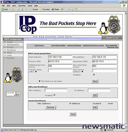 Configuración y monitoreo de IPCop: una guía completa para administrar tu firewall Linux - Seguridad | Imagen 5 Newsmatic