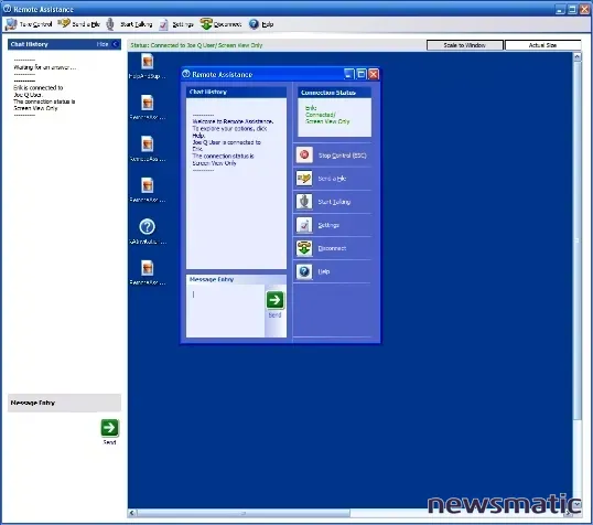 Cómo enviar una solicitud de asistencia remota en Windows XP - Microsoft | Imagen 7 Newsmatic