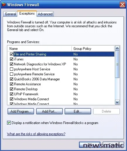 Cómo enviar una solicitud de asistencia remota en Windows XP - Microsoft | Imagen 8 Newsmatic
