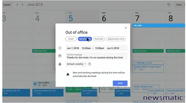 Optimiza tu tiempo: Configura Google Calendar para rechazar reuniones fuera del horario laboral - General | Imagen 2 Newsmatic