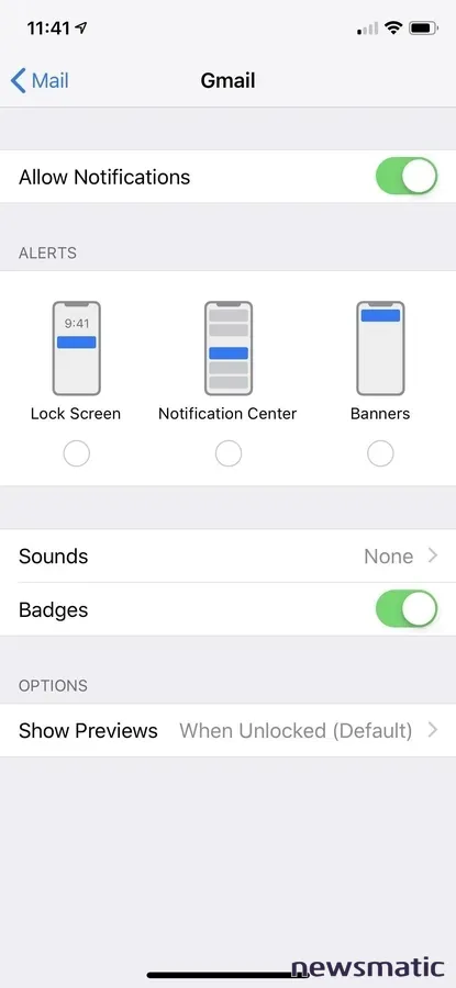 Cómo configurar notificaciones de correo electrónico en iOS 12 - Software | Imagen 3 Newsmatic