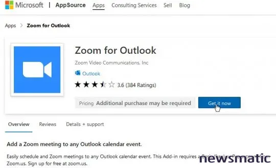 Cómo instalar el complemento de Zoom para Microsoft Outlook y programar reuniones - Software | Imagen 6 Newsmatic