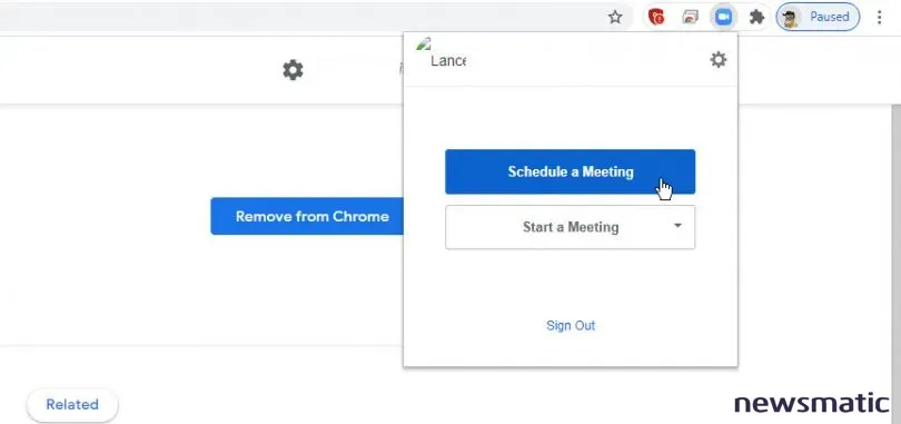 Cómo usar la extensión de Zoom en Google Chrome - Software | Imagen 2 Newsmatic