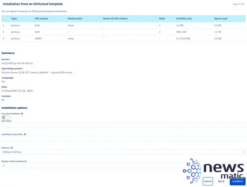 Cómo configurar un servidor de juegos en OVHcloud - Nube | Imagen 7 Newsmatic