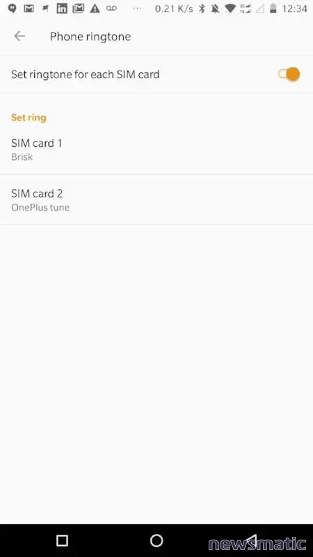 Cómo asignar tonos de llamada diferentes a cada tarjeta SIM en tu dispositivo Android - Software | Imagen 3 Newsmatic