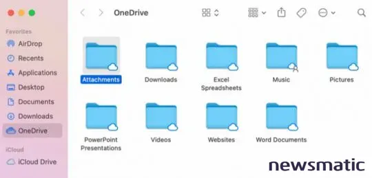 Cómo configurar y personalizar OneDrive en un Mac - Nube | Imagen 4 Newsmatic