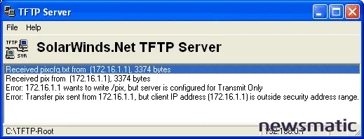 Cómo configurar y utilizar un servidor TFTP en Windows 2000 - Redes | Imagen 5 Newsmatic