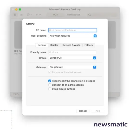 Cómo usar Microsoft Remote Desktop en Mac para acceder a un escritorio de Windows - Software | Imagen 6 Newsmatic