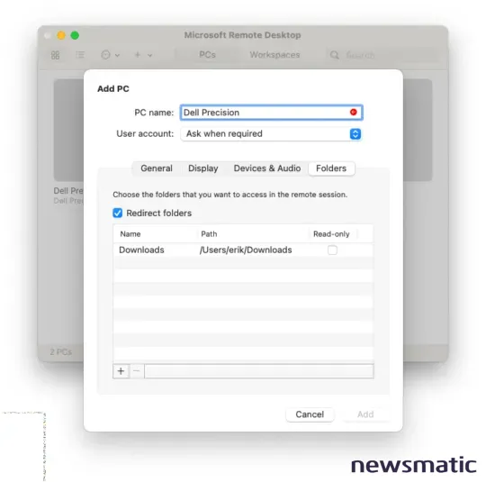 Cómo usar Microsoft Remote Desktop en Mac para acceder a un escritorio de Windows - Software | Imagen 9 Newsmatic
