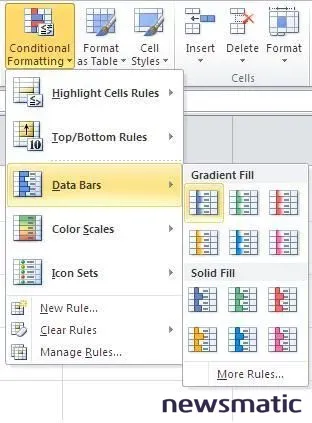 Cómo crear gráficos en Excel utilizando formatos condicionales - Microsoft | Imagen 2 Newsmatic