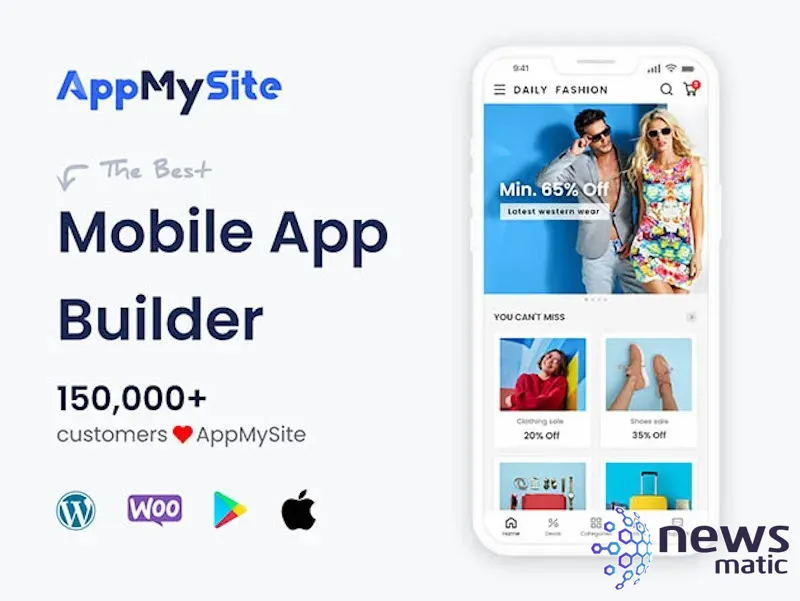 Crea fácilmente tu propia aplicación móvil con AppMySite - ¡Descubre cómo! - Desarrollo | Imagen 1 Newsmatic