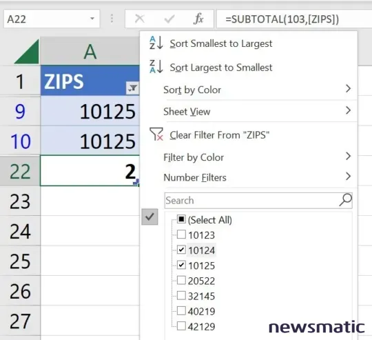 Cómo usar la función COUNTIF en Excel para contar valores específicos - Software | Imagen 12 Newsmatic